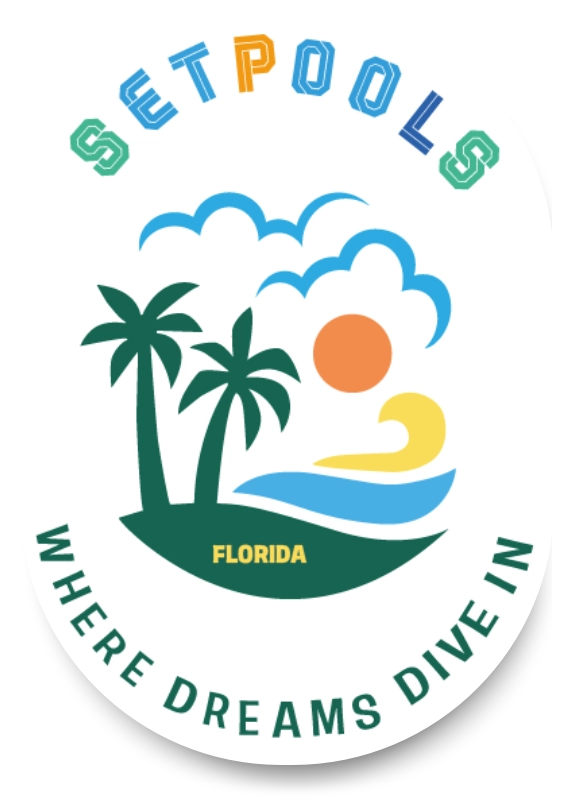 Set Pools Florida Logo - Where Dreams Dive In